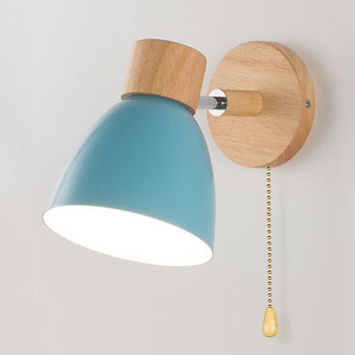 Scandinavische Hangende Wandlamp Van Hout - tafellampen - afmetingen