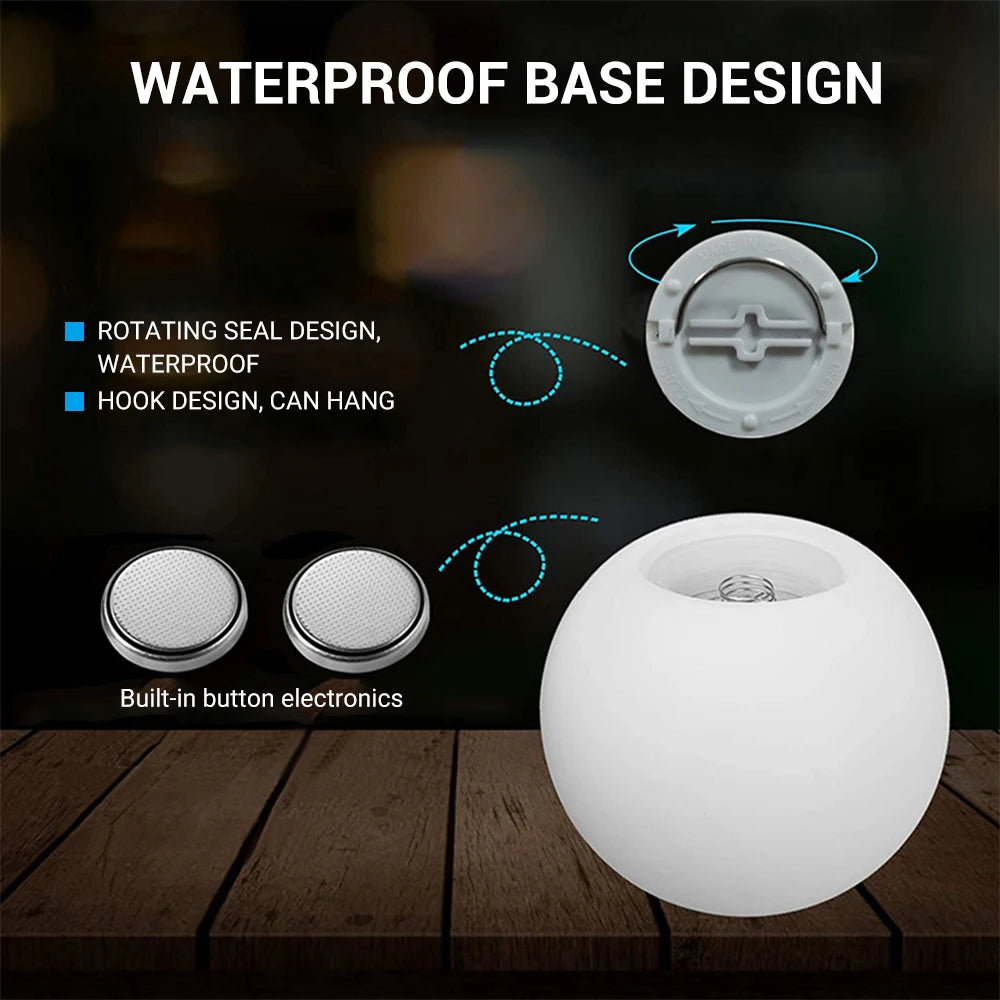LUMIBALL Drijvende LED Ballen - buitenverlichting - zijaanzicht