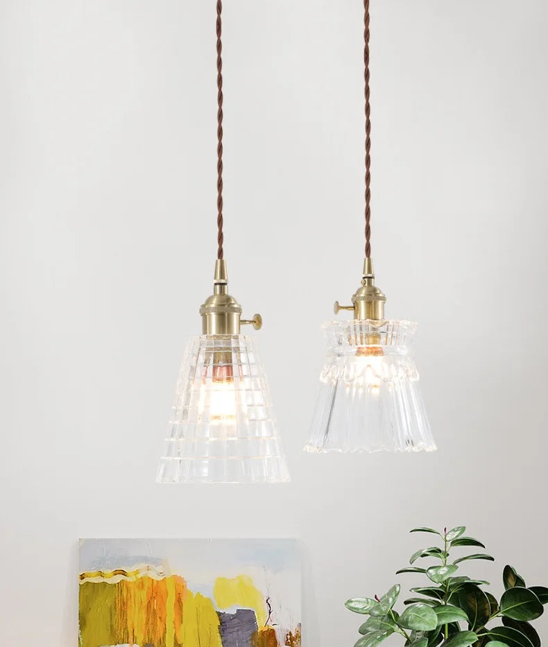 AeroNord LumiSphere Hanglamp – Nordic Japan Stijl Glazen Pendant - hanglampen - in de kamer