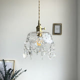 Glass Crystal Transparent Pendant Lamp