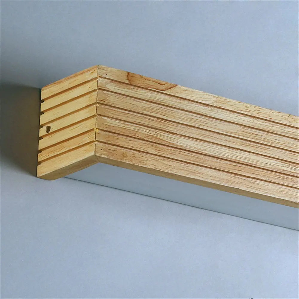 LignoGlow Moderne Houten LED Wandlamp - wandlamp - gemonteerd