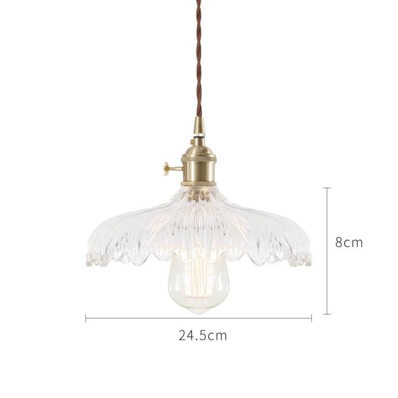 AeroNord LumiSphere Hanglamp – Nordic Japan Stijl Glazen Pendant - hanglampen