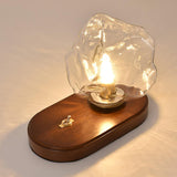 Ice Stone Glass Atmospheric Table Lamp