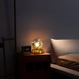 Ice Stone Glass Atmospheric Table Lamp