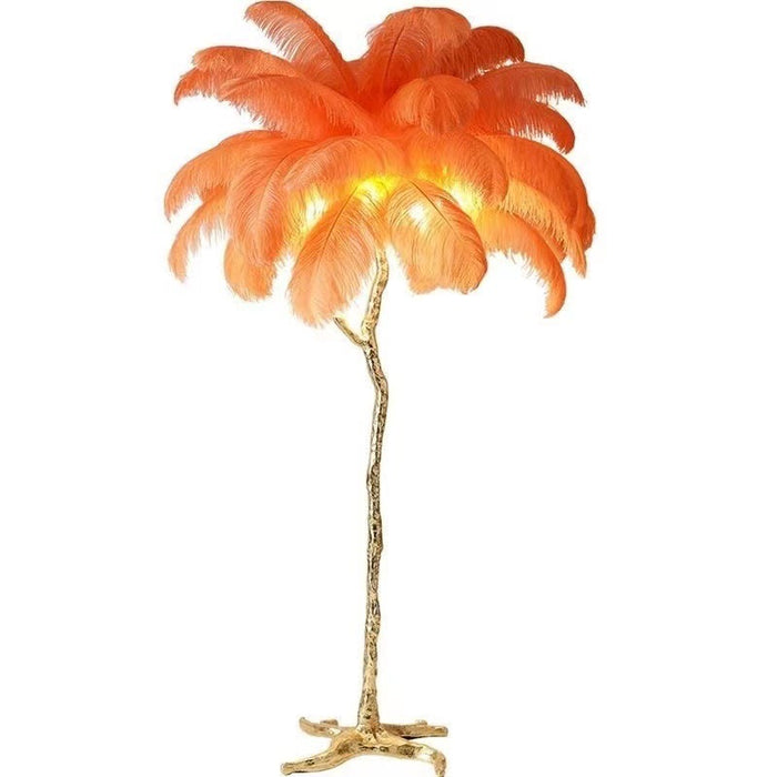 Nordic Struisvogel Veren Vloerlamp - vloerlamp