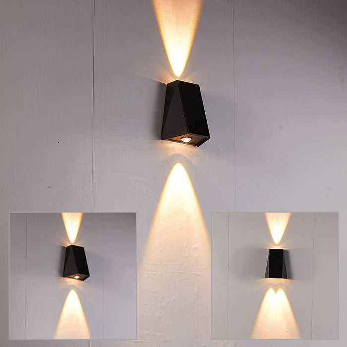 LED Wandlamp Op Zonne-Energie - wandlampen - in de kamer