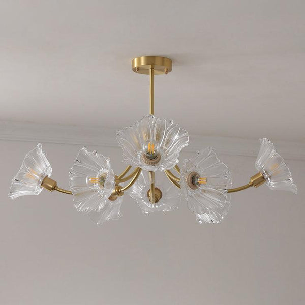 Glass Chandelier Kalin Flower