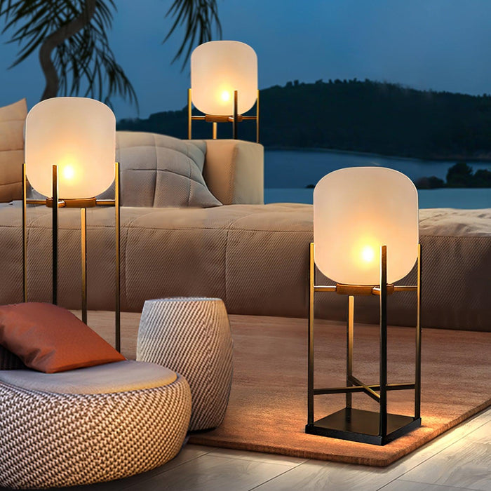 Solar Vloerlamp Lantaarn Voor Buiten - vloerlamp - sfeerbeeld