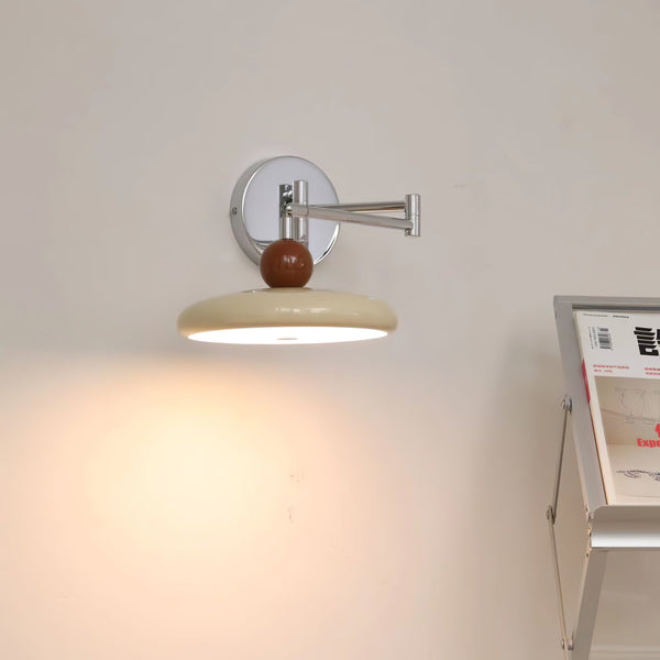 Elegante Wandlamp Voor In De Slaapkamer - wandlampen - zijaanzicht