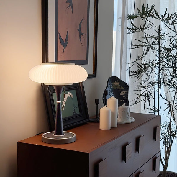 Minimalistische Matsutake Tafellamp Voor In De Slaapkamer - tafellampen - gemonteerd