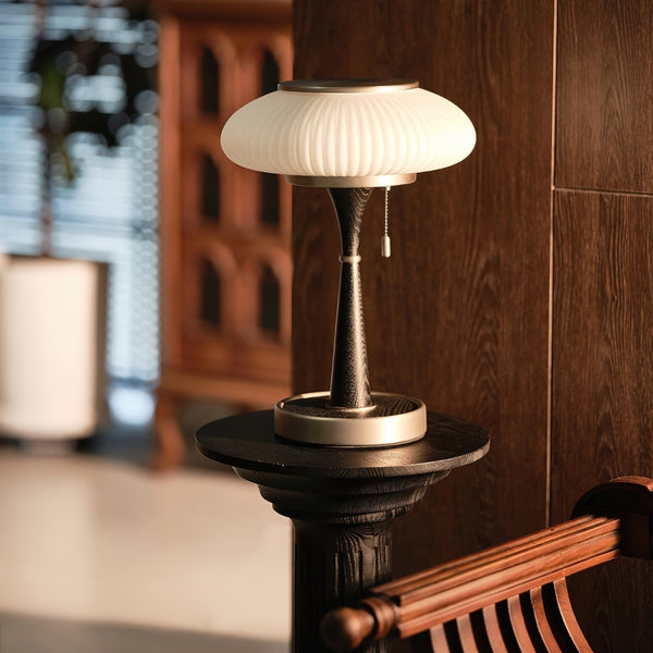 Minimalistische Matsutake Tafellamp Voor In De Slaapkamer - tafellampen - zijaanzicht