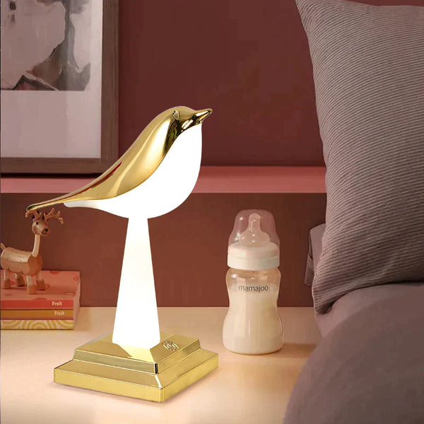 Exclusieve Tafellamp In De Vorm Van Een Vogel - tafellampen - close-up