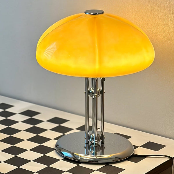 Pilz Paddenstoel Bauhaus Tafellamp - tafellampen - zijaanzicht