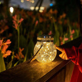 3 Pieces Solar Powered Glass Light