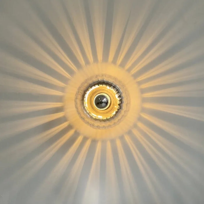 Scandinavische Bauhaus Wandlamp - wandlampen - detail
