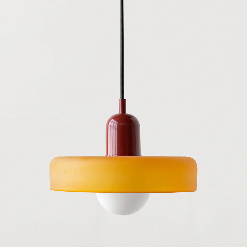 Bauhaus Hanglamp Van Gekleurd Glas - hanglampen - afmetingen