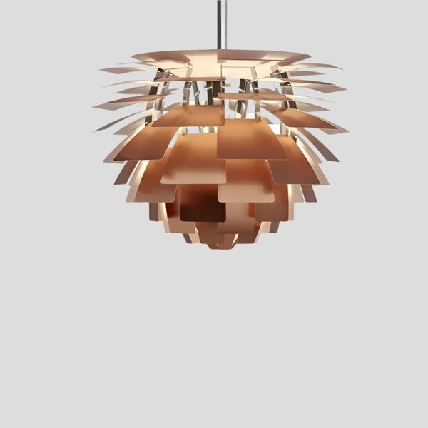 Moderne Artisjok Metalen Hanglamp - hanglampen - close-up