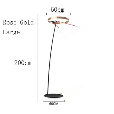 Scandinavische Led Design Staande Lamp - vloerlamp - detail