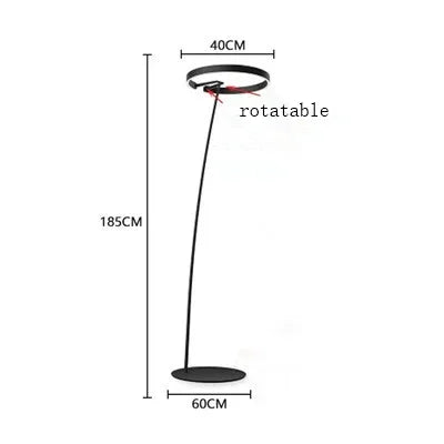 Scandinavische Led Design Staande Lamp - vloerlamp - in de kamer