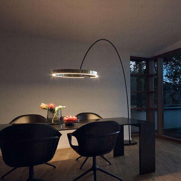 Scandinavische Led Design Staande Lamp - vloerlamp - close-up