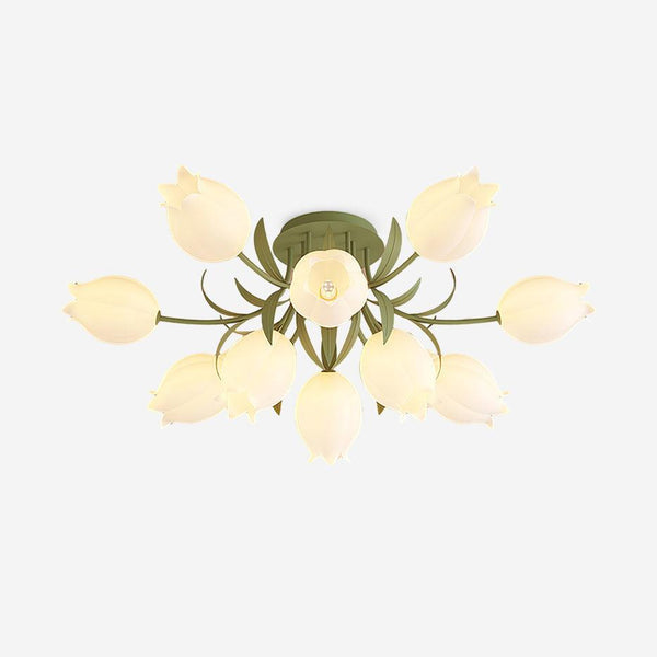 Ceiling lamp with natural warm light
