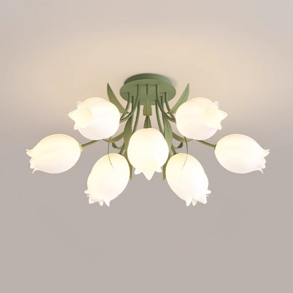 Plafondlamp Met Natuurlijk Warm Licht - plafondlampen - in de kamer