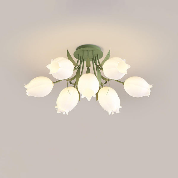 Plafondlamp Met Natuurlijk Warm Licht - plafondlampen - in de kamer
