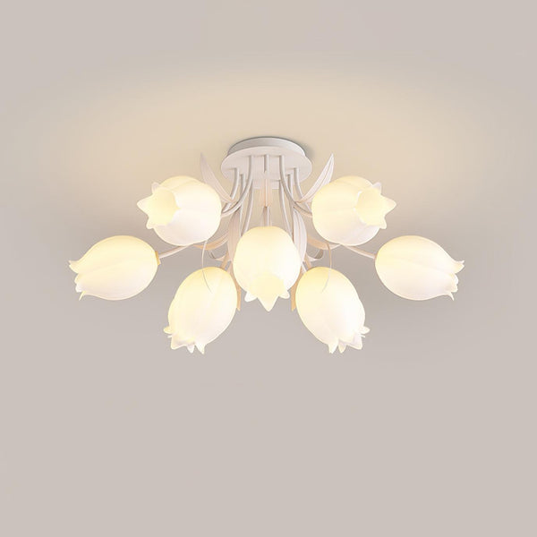 Plafondlamp Met Natuurlijk Warm Licht - plafondlampen - close-up