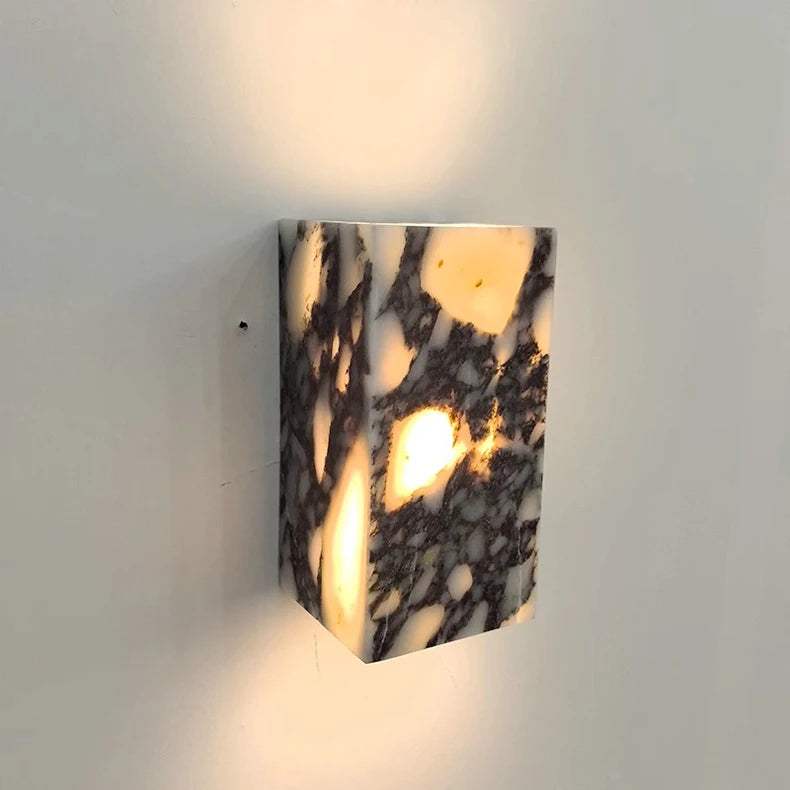 LUMARIS MarbleGlow LED Wandlamp - wandlamp - sfeerbeeld