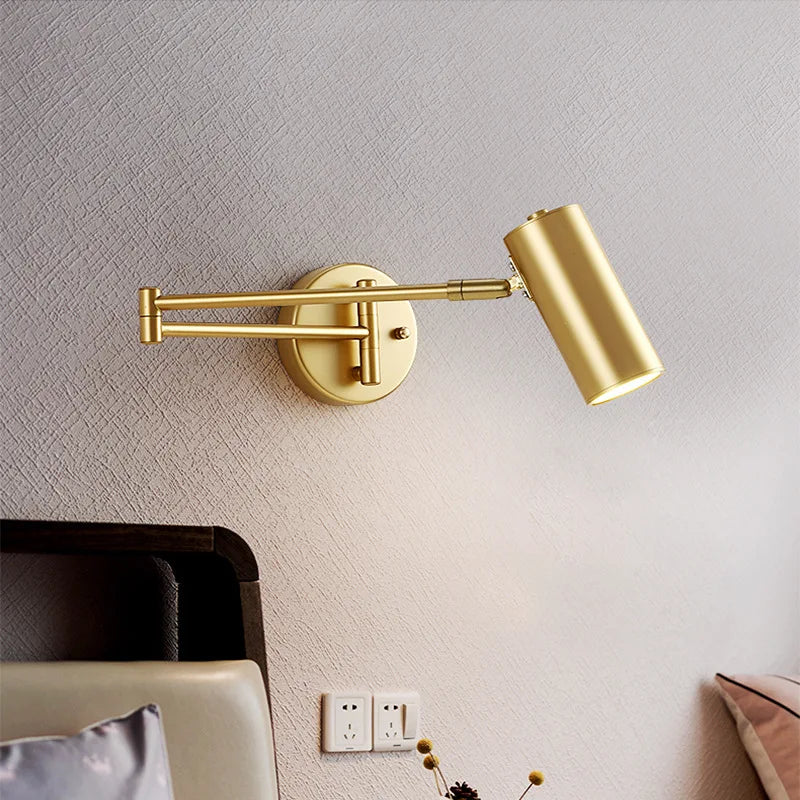 LUXARM Verstelbare Wandlamp met Lange Arm - wandlamp - afmetingen
