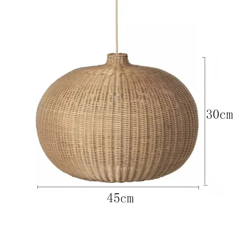 Bohemian Wicker Pendant Light - hanglampen - materiaaldetail