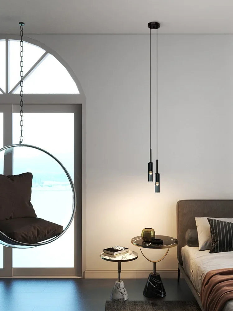 Nordic LumiSphere – Minimalistische Glazen LED Hanglamp - hanglampen