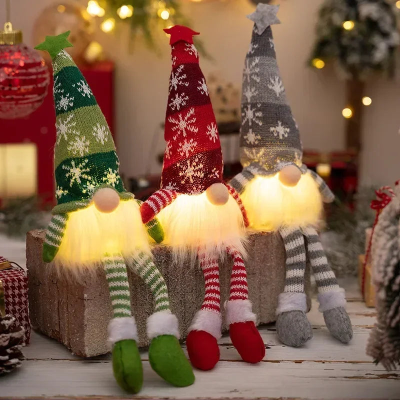 LUMIGNOME – LED Christmas Gnome Without Face