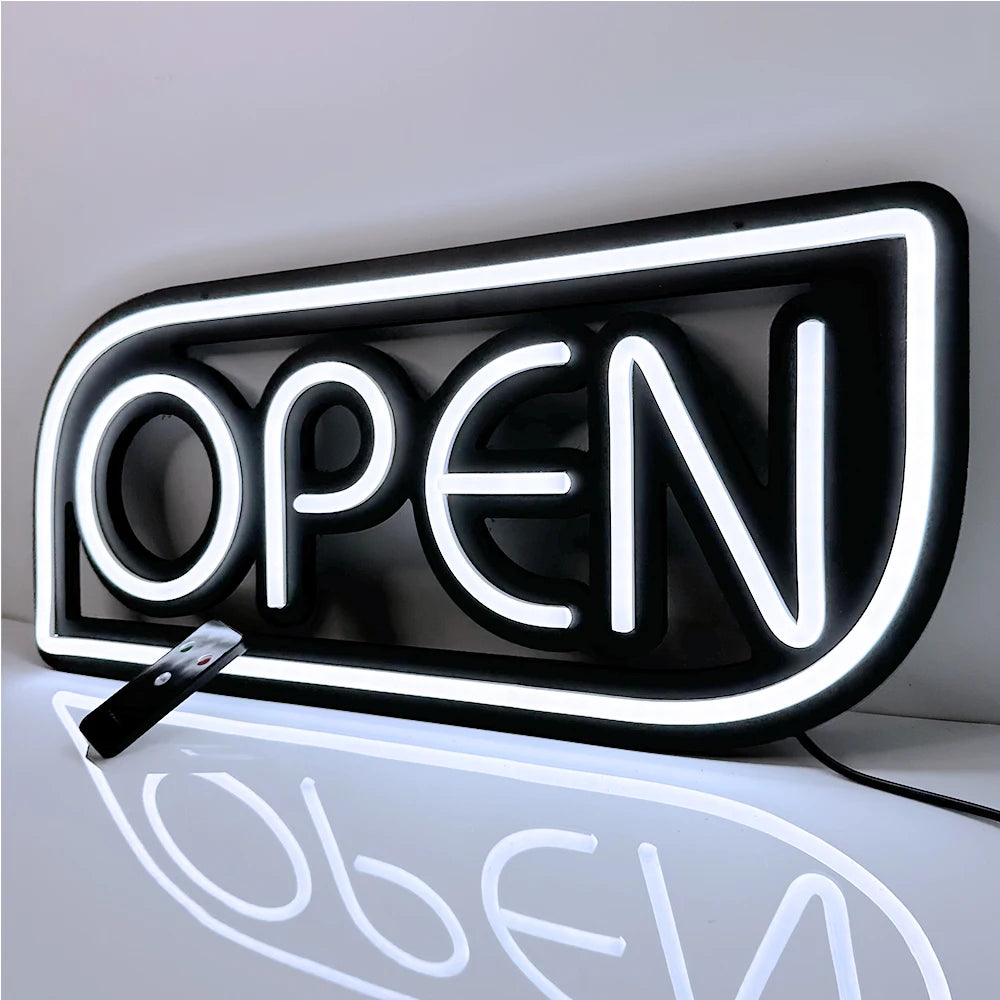 BrightGlow Pro Neon OPEN Bord - wandlamp