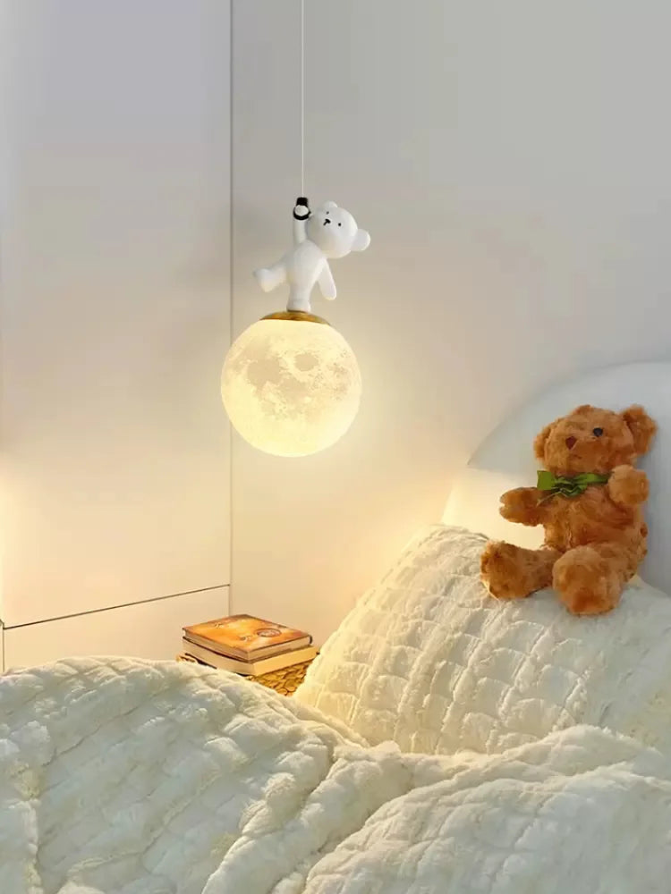 Nordic Bear Glow - hanglampen - materiaaldetail