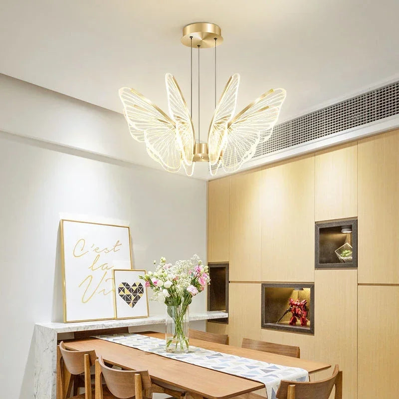 Moonriver LED Vlinder Hanglamp - hanglampen - in de kamer