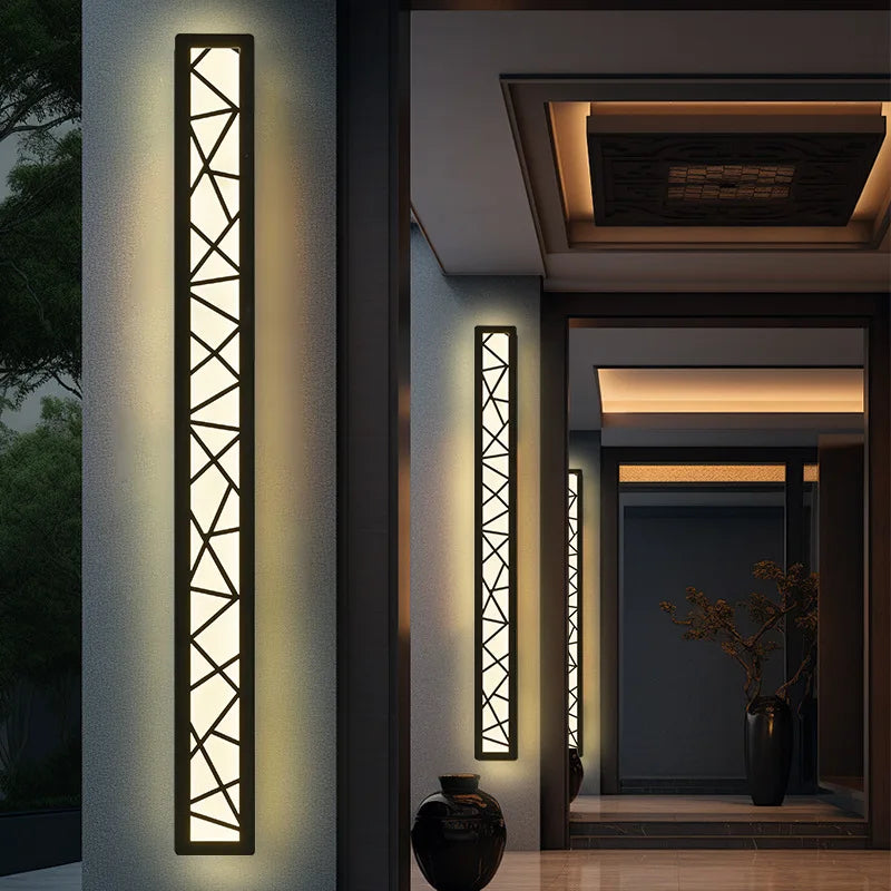 LineaLux IP65 – Minimalistische Outdoor Wandlamp | Waterdichte LED Verlichting voor Tuin, Villa & Veranda - buitenverlichting