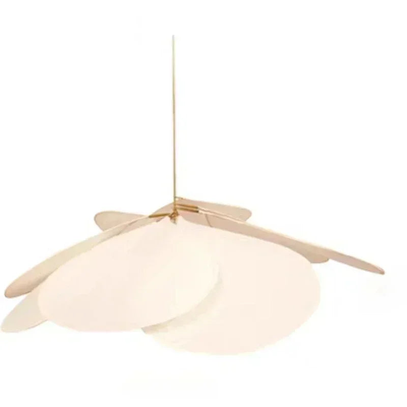 LumaFlora Petal Light – Stoffen Kunst Hanglamp met Kleurrijke Bloembladen - hanglampen - verlicht