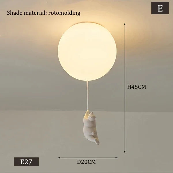 PolarGlow Designer IJsbeer Kroonluchter - hanglampen - sfeerbeeld