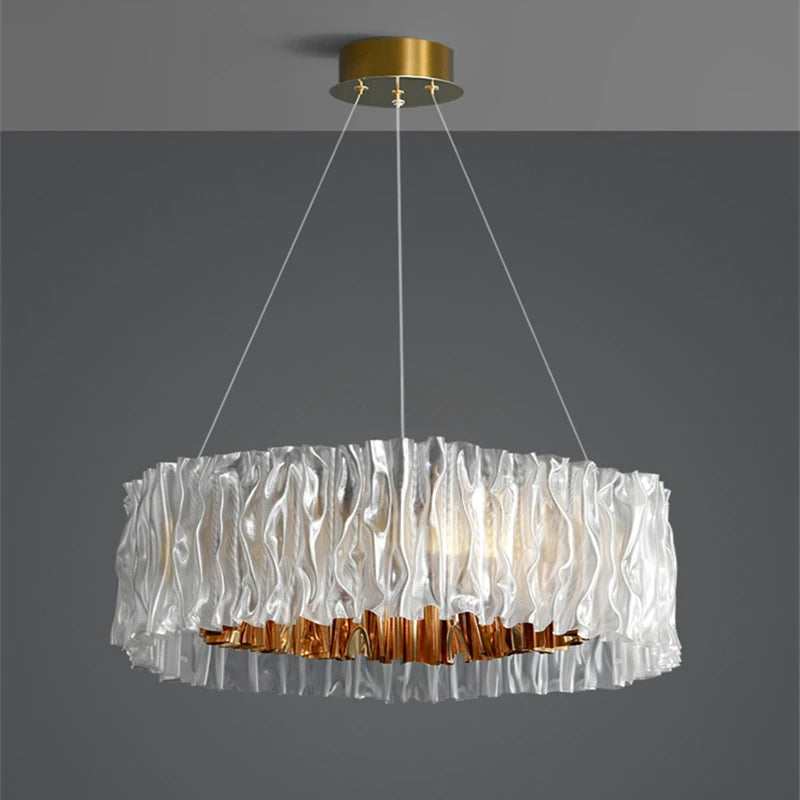 Moderne LED Ring Chandelier - hanglampen - detail