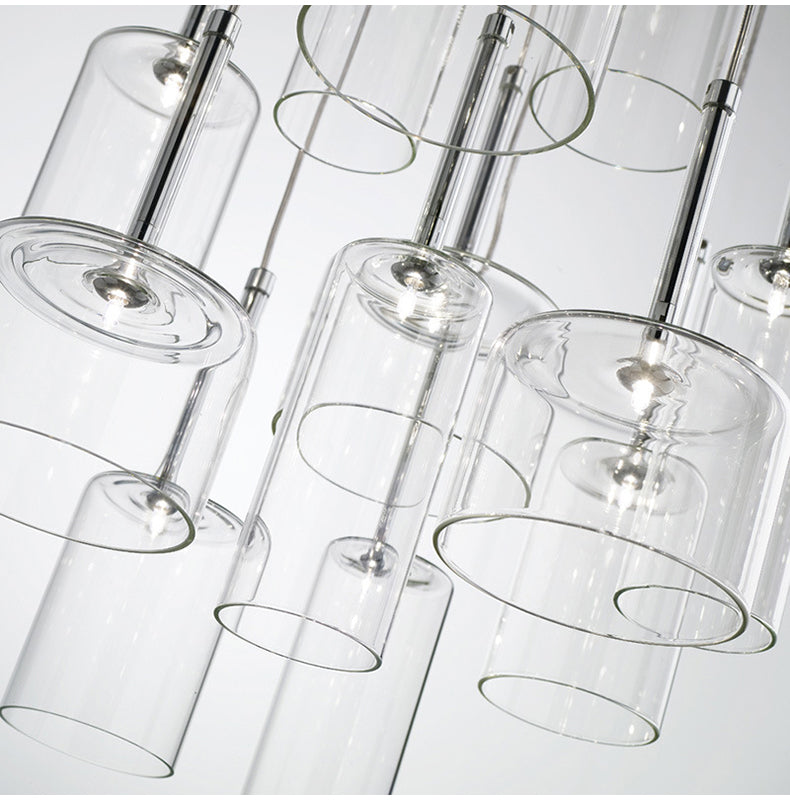LuceVetro Eleganza – Italiaanse Minimalistische Design Hanglamp - hanglampen - afmetingen