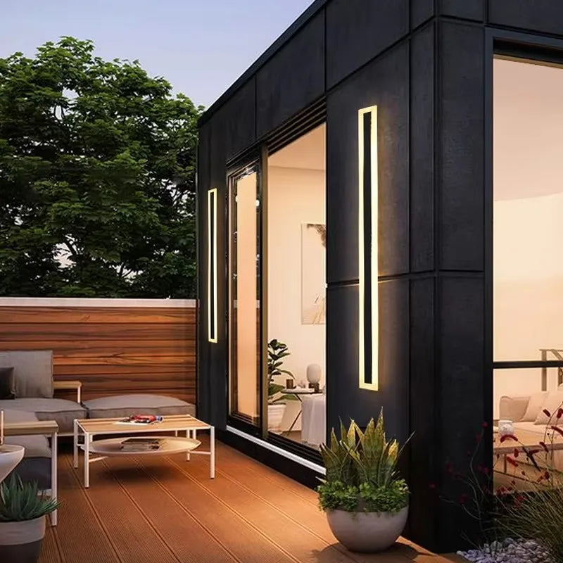 LumoFlex Villa – IP65 Waterdichte LED Wandlamp | Dimbare Buitenverlichting voor Tuin, Balkon & Gevel - buitenverlichting - zi