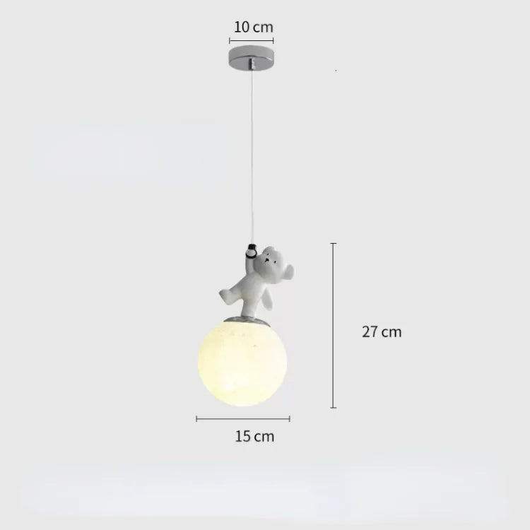 Nordic Bear Glow - hanglampen - sfeerbeeld