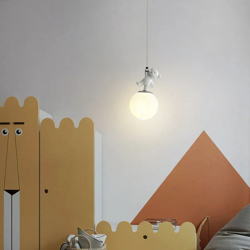 Nordic Bear Glow - hanglampen - zijaanzicht