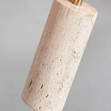 Travertine ceiling lamp