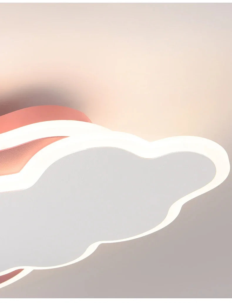 Nordic Astronaut Cloud LED Hanglamp - plafondlamp - zijaanzicht
