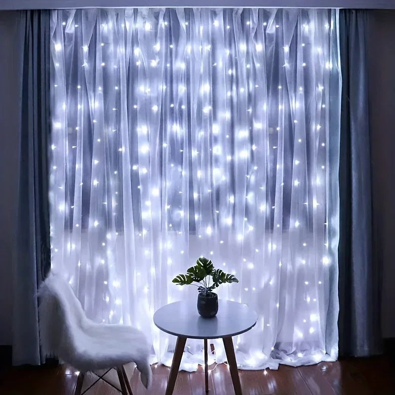 LumiCurtain USB LED Gordijnverlichting met Afstandsbediening - verlichting - in de kamer
