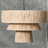 ZENLUMI Japanese Wicker Pendant Lamp