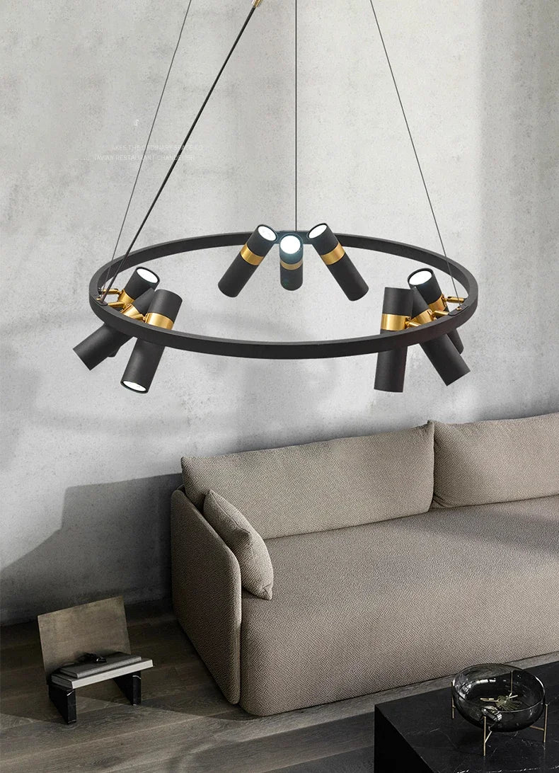 Modern Nordic LED Design Hanglamp - hanglampen - zijaanzicht