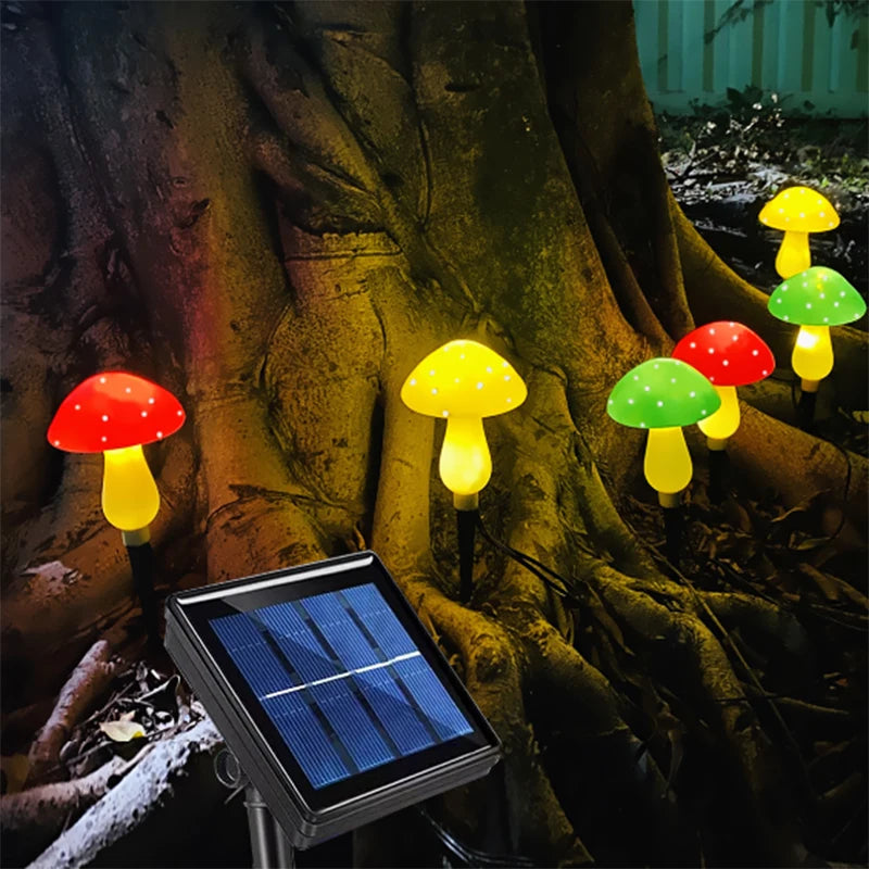 LUMIGLOW Solar Paddenstoel Sfeerverlichting - buitenverlichting - in de kamer